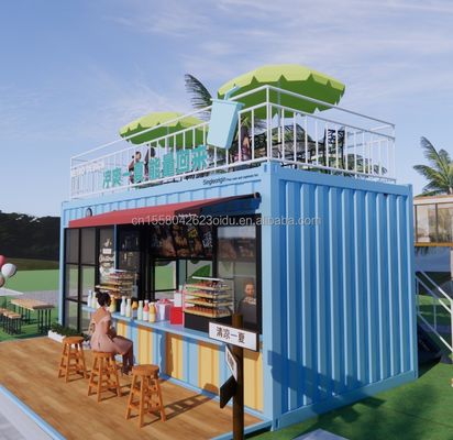 Hotel Design Moderno 20ft ou 40ft Container pré-fabricado Café e Bar para Hotel