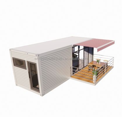 Container dobrável feito de tubos quadrados de aço galvanizado e cor personalizada para fácil montagem