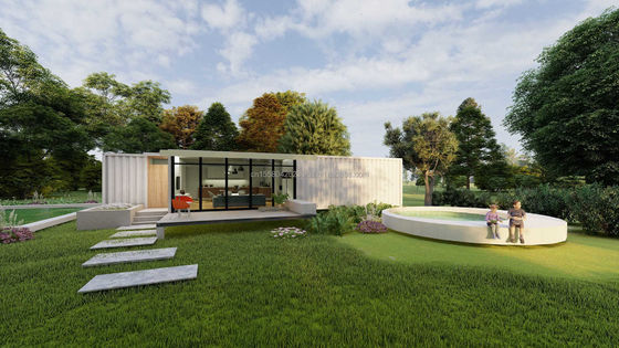 Cores personalizadas 40ft 20ft Modern Luxury Garden Hotel Mobile Casa Pequena Instalação Rápida Container de Envio