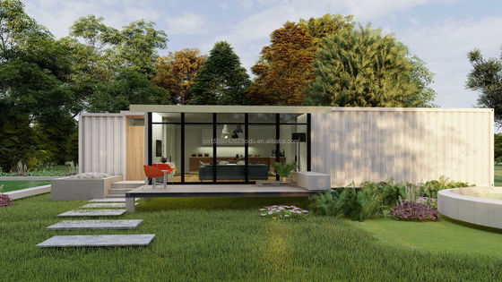 Cores personalizadas 40ft 20ft Modern Luxury Garden Hotel Mobile Casa Pequena Instalação Rápida Container de Envio