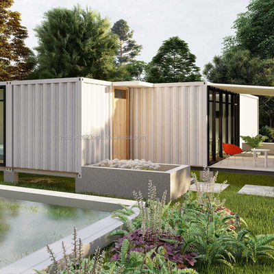 Cores personalizadas 40ft 20ft Modern Luxury Garden Hotel Mobile Casa Pequena Instalação Rápida Container de Envio