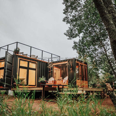 Espaçoso 20 pés Modular Luxo Prefabricado Móvel Residencial Apartamento Pacote Jardim Container Quarto para Casa Familiar