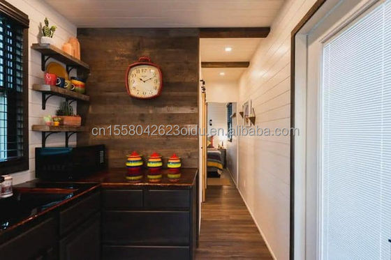 Espaçoso 20 pés Modular Luxo Prefabricado Móvel Residencial Apartamento Pacote Jardim Container Quarto para Casa Familiar