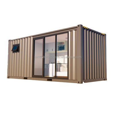 Parede 50/75/100mm Wave Sandwich Panel Container Casas para as suas necessidades