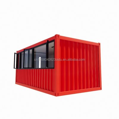 Kit pré-fabricado Container Homes 20ft ou 40ft Frame de aço galvanizado de aço curvado 180g para edifício Kitset
