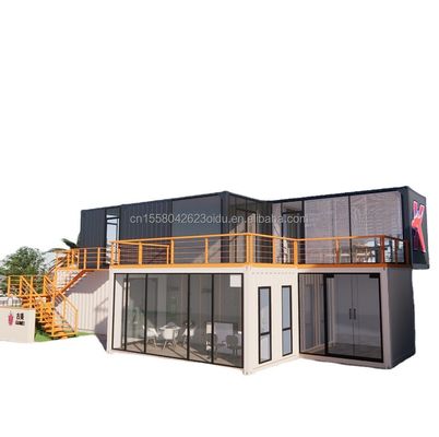 10ft Container de Envio Loja de Café Container de Quadro de Aço Loja de Container Quiosque com Dobragem de Aço Galvanizado Casas de Container 180g