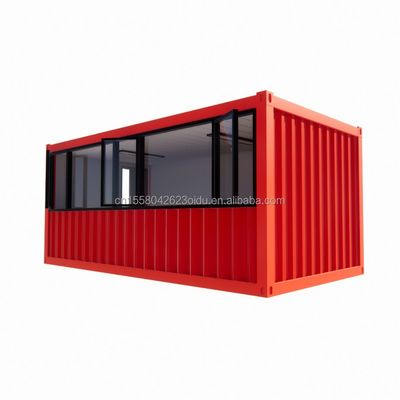 Kit pré-fabricado Container Homes 20ft ou 40ft Frame de aço galvanizado de aço curvado 180g para edifício Kitset