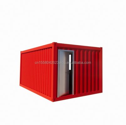 Kit pré-fabricado Container Homes 20ft ou 40ft Frame de aço galvanizado de aço curvado 180g para edifício Kitset