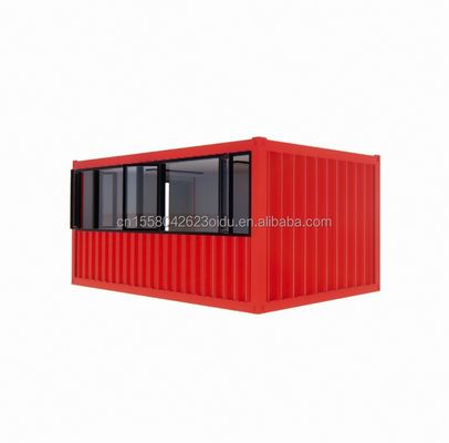 Kit pré-fabricado Container Homes 20ft ou 40ft Frame de aço galvanizado de aço curvado 180g para edifício Kitset