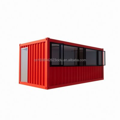 Kit pré-fabricado Container Homes 20ft ou 40ft Frame de aço galvanizado de aço curvado 180g para edifício Kitset