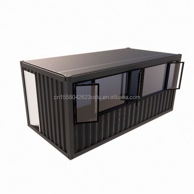 20ft ou 40ft Mini Pop Up Shop Container House Restaurant Shop Street Food Kiosk Container com Janela de Alumínio