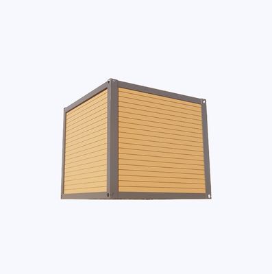 Casa de contêineres acessível com 50/75/100mm Wave Sandwich Panel Parede e Alumínio
