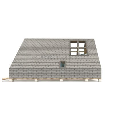 EU Banheiro Sala de estar recipiente triangular de madeira com porta de painel de sanduíche e estrutura de tubos quadrados de aço galvanizado