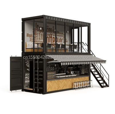 Hotelaria Negócios estilo de design chinês 20ft jardim multicolor Container House para personalização