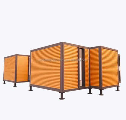 Container de estrutura de aço de design chinês Vila modular para montagem fácil Casa moderna Casas de luxo
