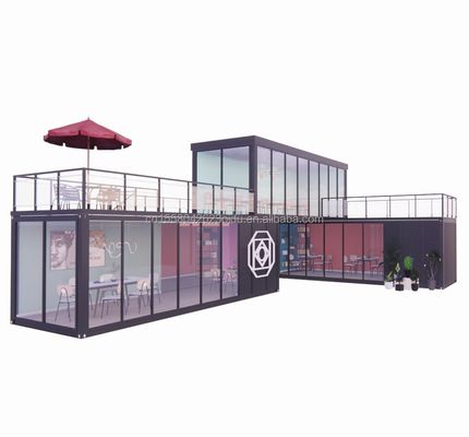 Casas Móveis de Luxo Container Casa Pequena Casa Moderna Casa de Jardim Portátil para Cor Personalizada 20ft ou 40ft