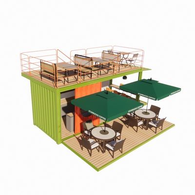 2023 Best Selling Outdoor Modular Prefab Houses Container Frame de aço galvanizado com Container de dobra de aço galvanizado