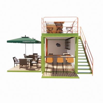 2023 Best Selling Outdoor Modular Prefab Houses Container Frame de aço galvanizado com Container de dobra de aço galvanizado