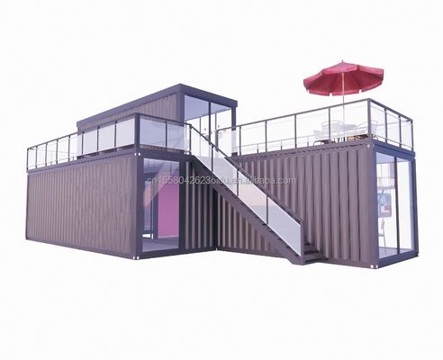 Casas Móveis de Luxo Container Casa Pequena Casa Moderna Casa de Jardim Portátil para Cor Personalizada 20ft ou 40ft