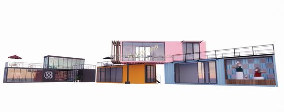 Casas Móveis de Luxo Container Casa Pequena Casa Moderna Casa de Jardim Portátil para Cor Personalizada 20ft ou 40ft