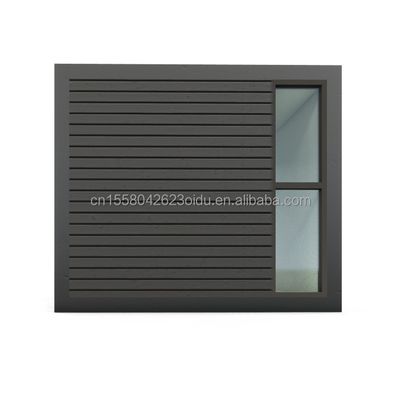 Tubos de aço galvanizado quadrados 10ft Estrutura de aço de madeira moderna Escritório para espaço comercial