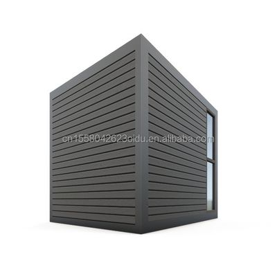 Tubos de aço galvanizado quadrados 10ft Estrutura de aço de madeira moderna Escritório para espaço comercial