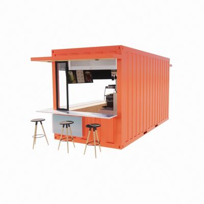 Modular Prefabricado Container Bar 2023 Top Design Parede 50/75/100mm Wave Sandwich Painel Banheiro