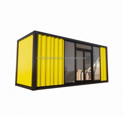 Casas pré-fabricadas Villas Estrutura de aço Casa de contêineres Casa pequena luxuosa com janela Janela de liga de alumínio