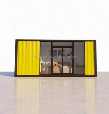 Casas pré-fabricadas Villas Estrutura de aço Casa de contêineres Casa pequena luxuosa com janela Janela de liga de alumínio