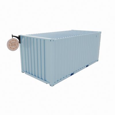 20ft Container Lojas pré-fabricadas Armazéns Casas com estilo de design moderno e 50/75/100mm Wave Sandwich Panel Parede
