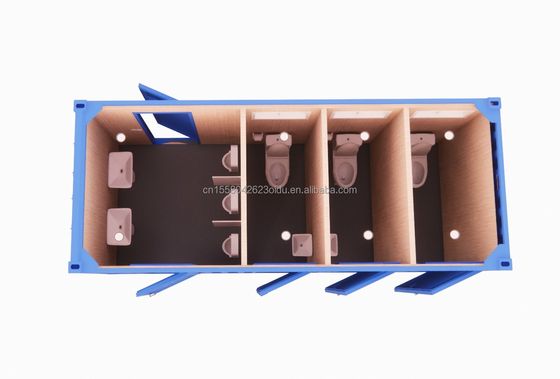 Casas de contêiner Parede 50/75/100mm Painel de sanduíche de onda dobrável Casa pré-fabricada expansível Villa