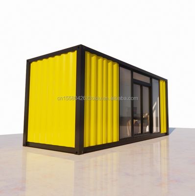 Casas pré-fabricadas Villas Estrutura de aço Casa de contêineres Casa pequena luxuosa com janela Janela de liga de alumínio