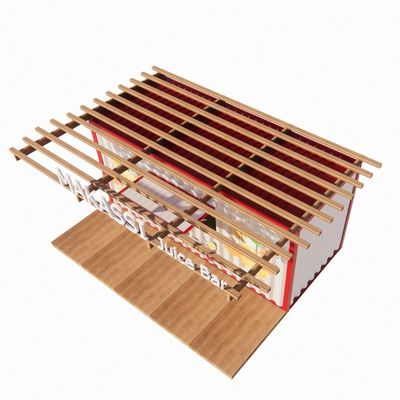 Container Houses de Design Moderno Container 20ft Lojas Prefabricadas Lojas em Container de Envio