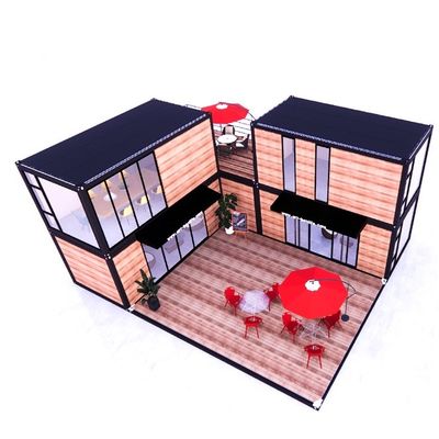 Moderno Design 20 pés Extensível Flat Pack Modular Casa Prefab Panel Sandwich Envio 3 quartos Container Casa para Hotel