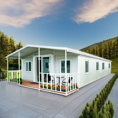 Moderno 40Ft 20Ft pré-fabricado Granny Flat Construção rápida 1 2 3 dormitório Container móvel expansível Casa pré-fabricada transporte portátil