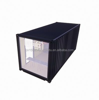 Long Beach Container Coffee Bar Container Bar com cor e parede personalizadas 50/75/100mm Wave Sandwich Panel