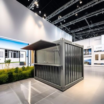 Estrutura de aço Quadro Soldado Estilo de Design Moderno 20ft Casa de jardim simples e luxuosa Casa móvel