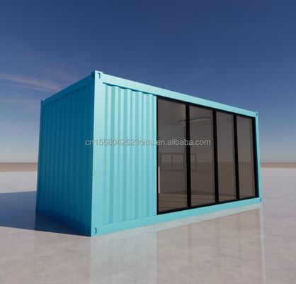 Hotel de design moderno Container House com alojamento de escritório removível pré-fabricado