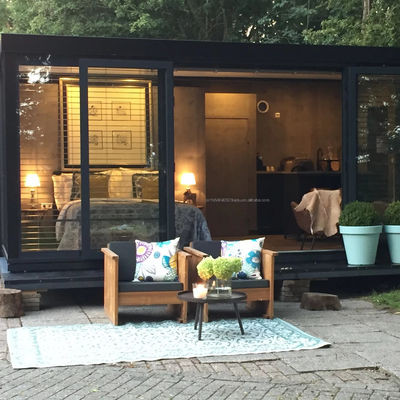 2 Quartos de Container Expansível Casa Prefabricada de Aço Modular Casa Pequena para Outdoors em cor personalizada e 20ft ou 40ft Tamanho