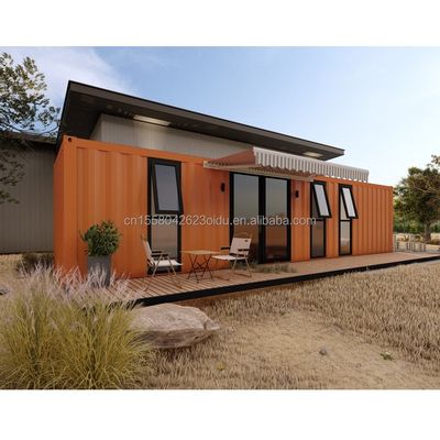 Tubos quadrados de aço galvanizado Estrutura principal exterior Modular de aço Modular Expansível 20ft/40ft Portavel Container House