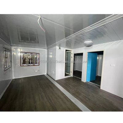 Janela de liga de alumínio Design moderno 40ft 20ft Container pré-fabricado móvel Casa de aço expansível e dobrável para o exterior