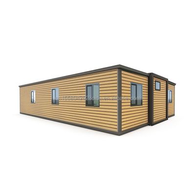 50/75/100mm Wave Sandwich Panel Casa de Contêineres Prefabricada Moderna Expansível de 3 Quartos para Hotéis