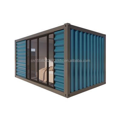 Hotel montado Flat-Package 20ft Container Casa Móvel Quadro Painel Sandwich e Casa Prefabricada de Luxo com desconto