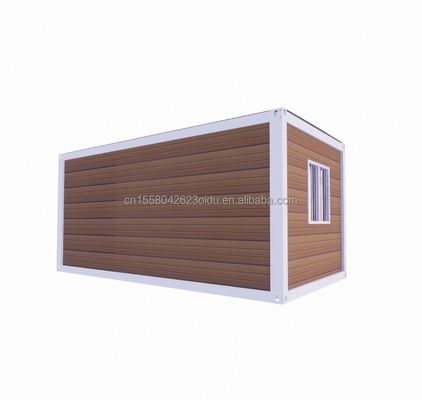 Estrutura de aço Quadro Soldado 20ft Flat Pack Container montado Casa móvel para hotel Casa de jardim simples e luxuosa