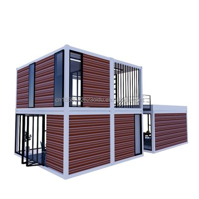 20ft Portable Kiosk Modificado Prefab Modular Loja de Café Container de Envio Bar Casa pequena 3 quartos projetados para Hotel