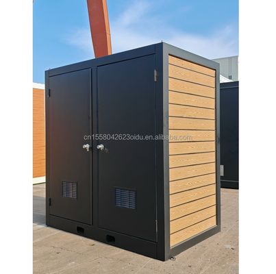 Parede 50/75/100mm Painel Sandwich Wave 20ft ou 40ft Luxury Cabine de chuveiro portátil para casa ou apartamento Banheiro WC