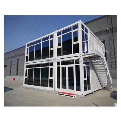 40 FT Modern Design Prefabricated Homes Outdoor Foldable Container House com painel de sanduíche e alumínio