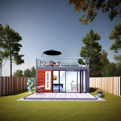 Casas de contêiner de luxo Apartamentos pré-fabricados modernos Villas e cabanas de madeira