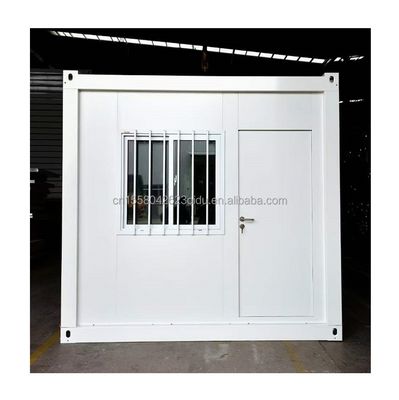 Modelo Modular de Design Moderno Toiletes Prefabricados Portáteis Outdoor Flat Pack Container Feito de Aço e Painel Sandwich para Loja 10FT