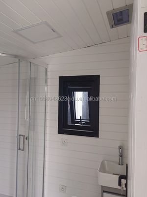 Modern Outdoor Living 20ft 40ft pré-fabricadas casas móveis de aço expansível panela de sanduíche recipiente com cor personalizada